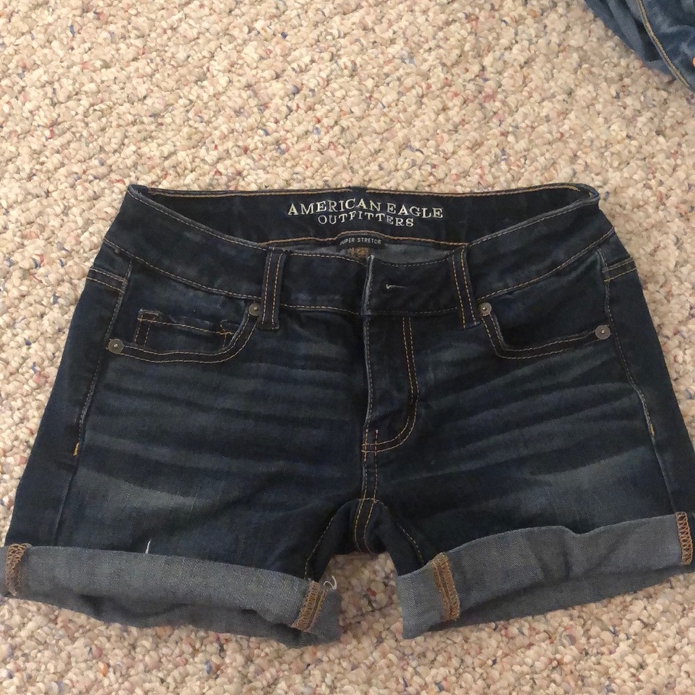 American eagle jean shorts
